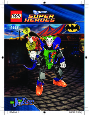 Bauanleitungen LEGO - 4527 - The Joker: Page 1