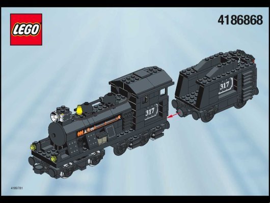 Bauanleitungen LEGO - 4534 - TARGET DE LUXE TRAIN: Page 1