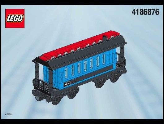 Bauanleitungen LEGO - 4534 - TARGET DE LUXE TRAIN: Page 1