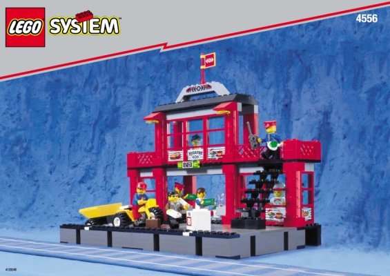 Bauanleitungen LEGO - 4556 - Train Station: Page 1