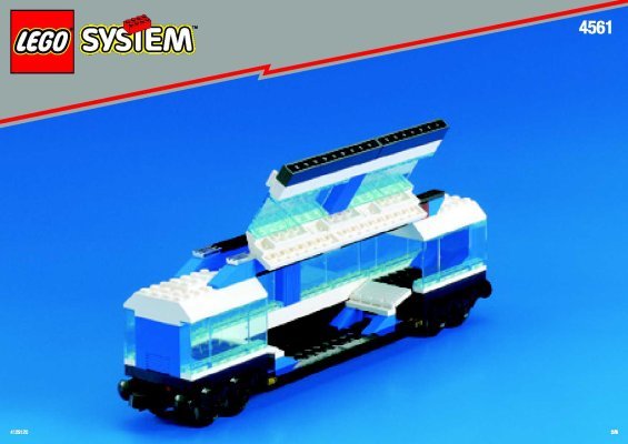 Bauanleitungen LEGO - 4561 - Fast Passenger Train Set: Page 1