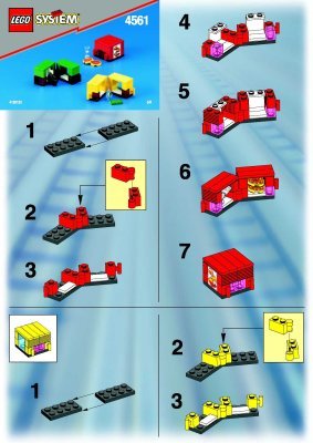 Bauanleitungen LEGO - 4561 - Fast Passenger Train Set: Page 1