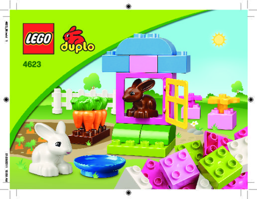 Bauanleitungen LEGO - 4623 - LEGO® DUPLO® Pink Brick Box: Page 1