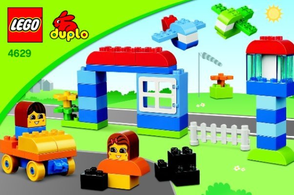 Bauanleitungen LEGO - 4629 - LEGO® DUPLO® Build & Play Box: Page 1