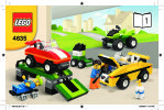 Bauanleitungen LEGO - 4635 - Fun with Vehicles: Page 1