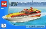 Bauanleitungen LEGO - 4643 - Power Boat Transporter: Page 1