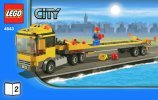 Bauanleitungen LEGO - 4643 - Power Boat Transporter: Page 1