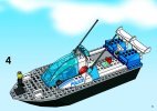 Bauanleitungen LEGO - 4669 - Turbo-charged Police Boat: Page 5