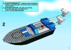 Bauanleitungen LEGO - 4669 - Turbo-charged Police Boat: Page 3