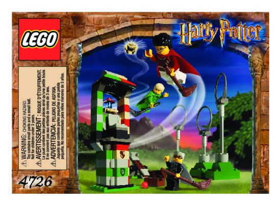 Bauanleitungen LEGO - 4726 - Quidditch™ Practice: Page 1