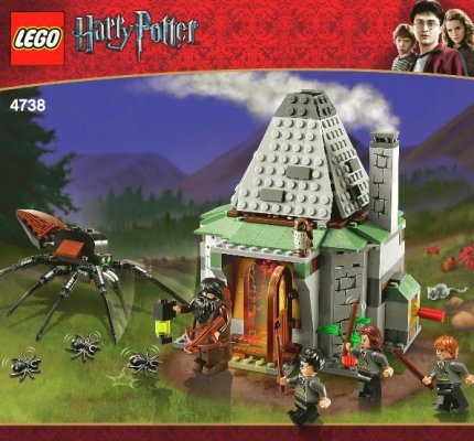 Bauanleitungen LEGO - 4738 - Hagrid's Hut: Page 1