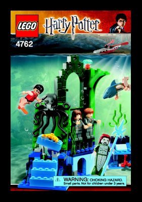 Bauanleitungen LEGO - 4762 - Rescue From The Merpeople: Page 1