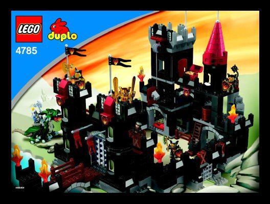 Bauanleitungen LEGO - 4785 - Black Castle: Page 1