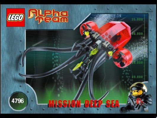 Bauanleitungen LEGO - 4796 - Ogel Mutant Squid: Page 1