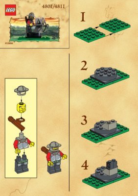 Bauanleitungen LEGO - 4801 - DEFENCE ARCHER: Page 1