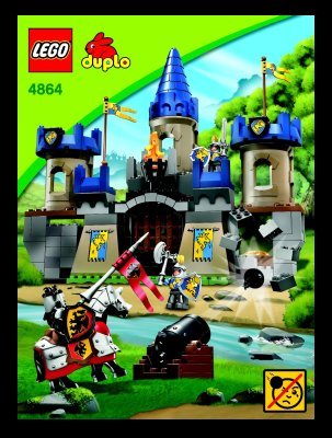 Bauanleitungen LEGO - 4864 - Castle: Page 1