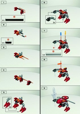 Bauanleitungen LEGO - 4877 - Rahaga Norik: Page 1