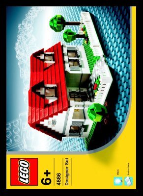 Bauanleitungen LEGO - 4886 - Buildings: Page 1