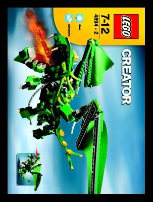 Bauanleitungen LEGO - 4894 - Mythical Creatures: Page 1