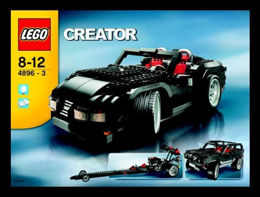 Bauanleitungen LEGO - 4896 - Roaring Roadsters: Page 1