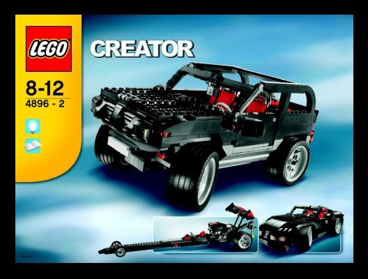 Bauanleitungen LEGO - 4896 - Roaring Roadsters: Page 1