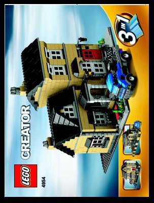 Bauanleitungen LEGO - 4954 - Model Townhouse: Page 1