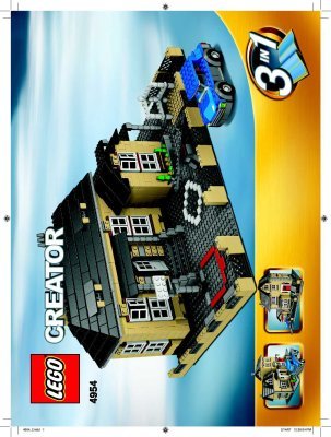 Bauanleitungen LEGO - 4954 - Model Townhouse: Page 1