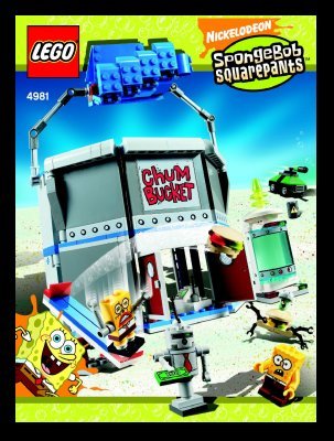 Bauanleitungen LEGO - 4981 - The Chum Bucket: Page 1