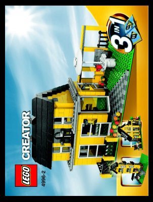 Bauanleitungen LEGO - 4996 - Beach House: Page 1