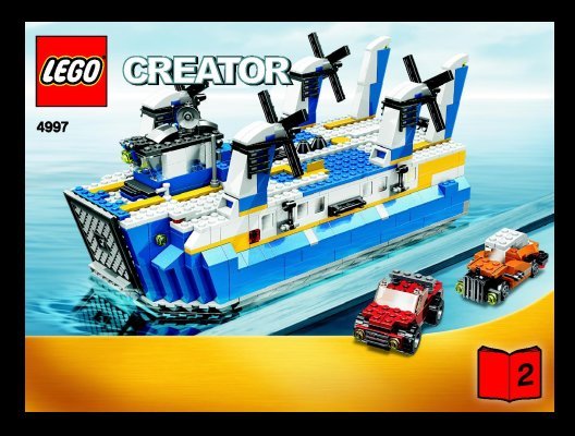 Bauanleitungen LEGO - 4997 - Transport Ferry: Page 1