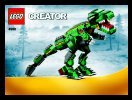 Bauanleitungen LEGO - 4998 - Stegosaurus: Page 1