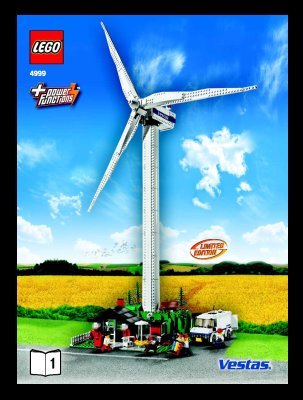 Bauanleitungen LEGO - 4999 - Vestas Product: Page 1