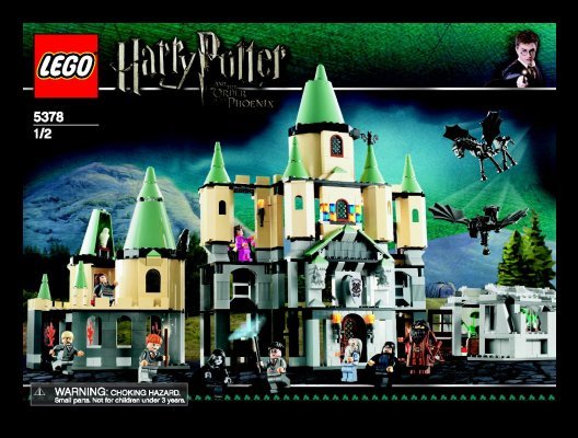 Bauanleitungen LEGO - 5378 - Hogwarts Castle™: Page 1