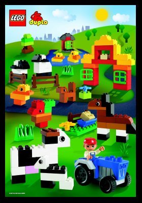 Bauanleitungen LEGO - 5419 - LEGO® DUPLO® Build a Farm: Page 1