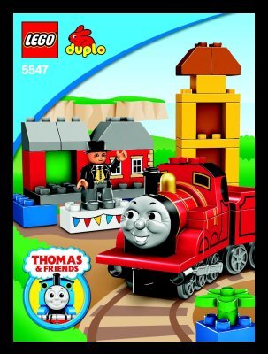 Bauanleitungen LEGO - 5547 - James Celebrates Sodor Day: Page 1