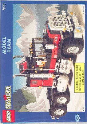 Bauanleitungen LEGO - 5571 - GIANT TRUCK: Page 1