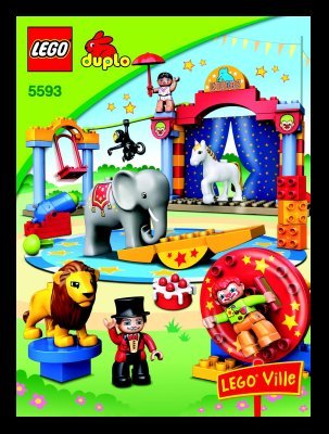 Bauanleitungen LEGO - 5593 - Circus: Page 1