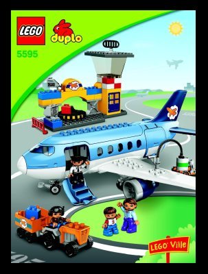 Bauanleitungen LEGO - 5595 - Airport: Page 1