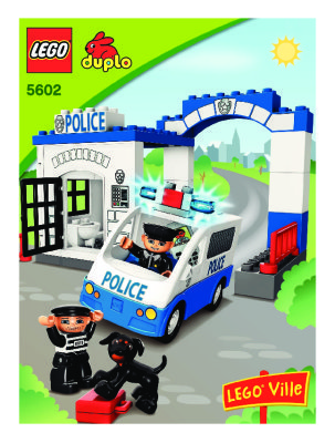 Bauanleitungen LEGO - 5602 - Police Station: Page 1