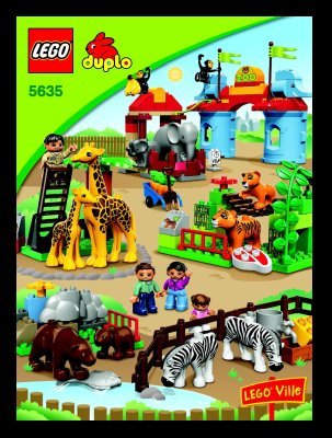 Bauanleitungen LEGO - 5635 - Big City Zoo: Page 1