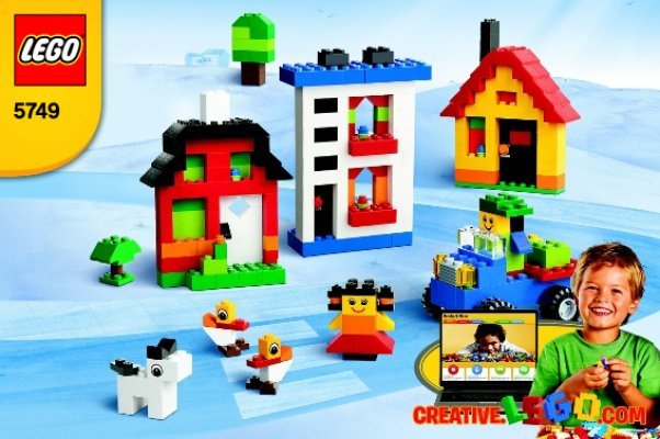 Bauanleitungen LEGO - 5749 - LEGO® Creative Building Kit: Page 1