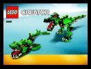 Bauanleitungen LEGO - 5868 - Ferocious Creatures: Page 1