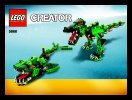 Bauanleitungen LEGO - 5868 - Ferocious Creatures: Page 1