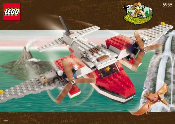 Bauanleitungen LEGO - 5935 - Island Hopper: Page 1