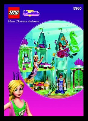 Bauanleitungen LEGO - 5960 - The Mermaid Castle: Page 1