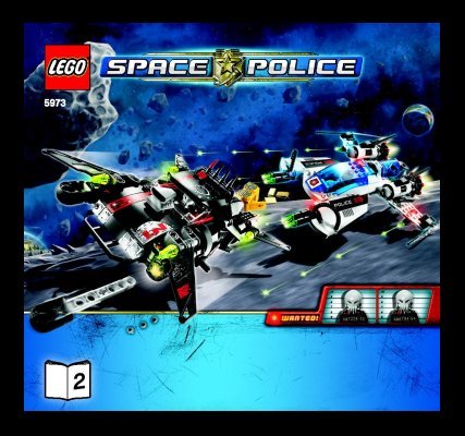 Bauanleitungen LEGO - 5973 - Hyperspeed Pursuit: Page 1