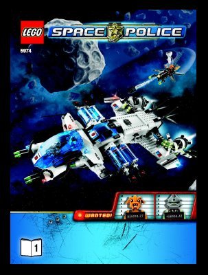 Bauanleitungen LEGO - 5974 - Galactic Enforcer: Page 1