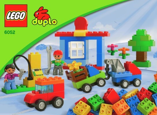 Bauanleitungen LEGO - 6052 - My First LEGO® DUPLO® Vehicle Set: Page 1