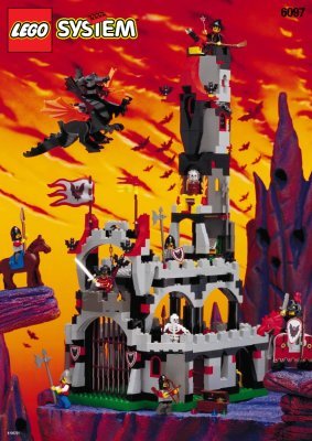 Bauanleitungen LEGO - 6097 - BAT LORDS' CASTLE: Page 1