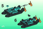 Bauanleitungen LEGO - 6135 - SMALL SHARK SUBMARINE: Page 6